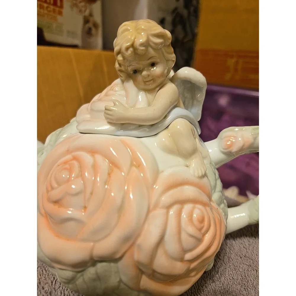 Vintage Avon Angel‎ Cherub Teapot